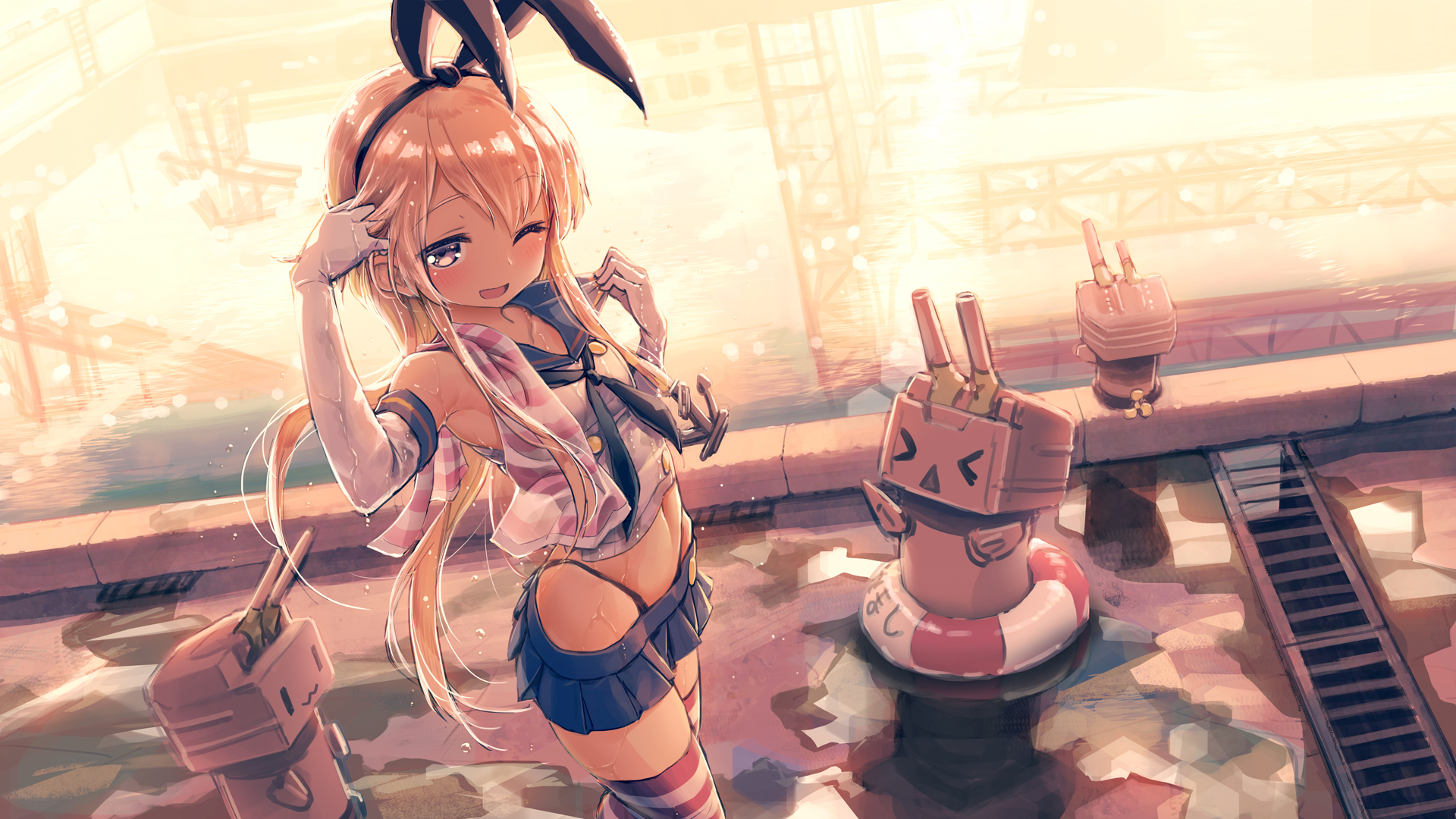 Detail Shimakaze Wallpaper Nomer 47