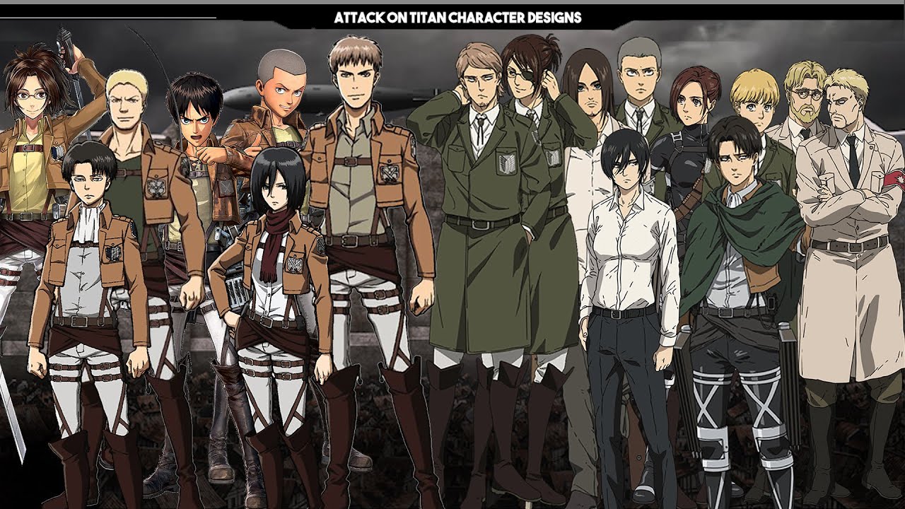 Detail Shingeki No Kyojin Characters Nomer 6