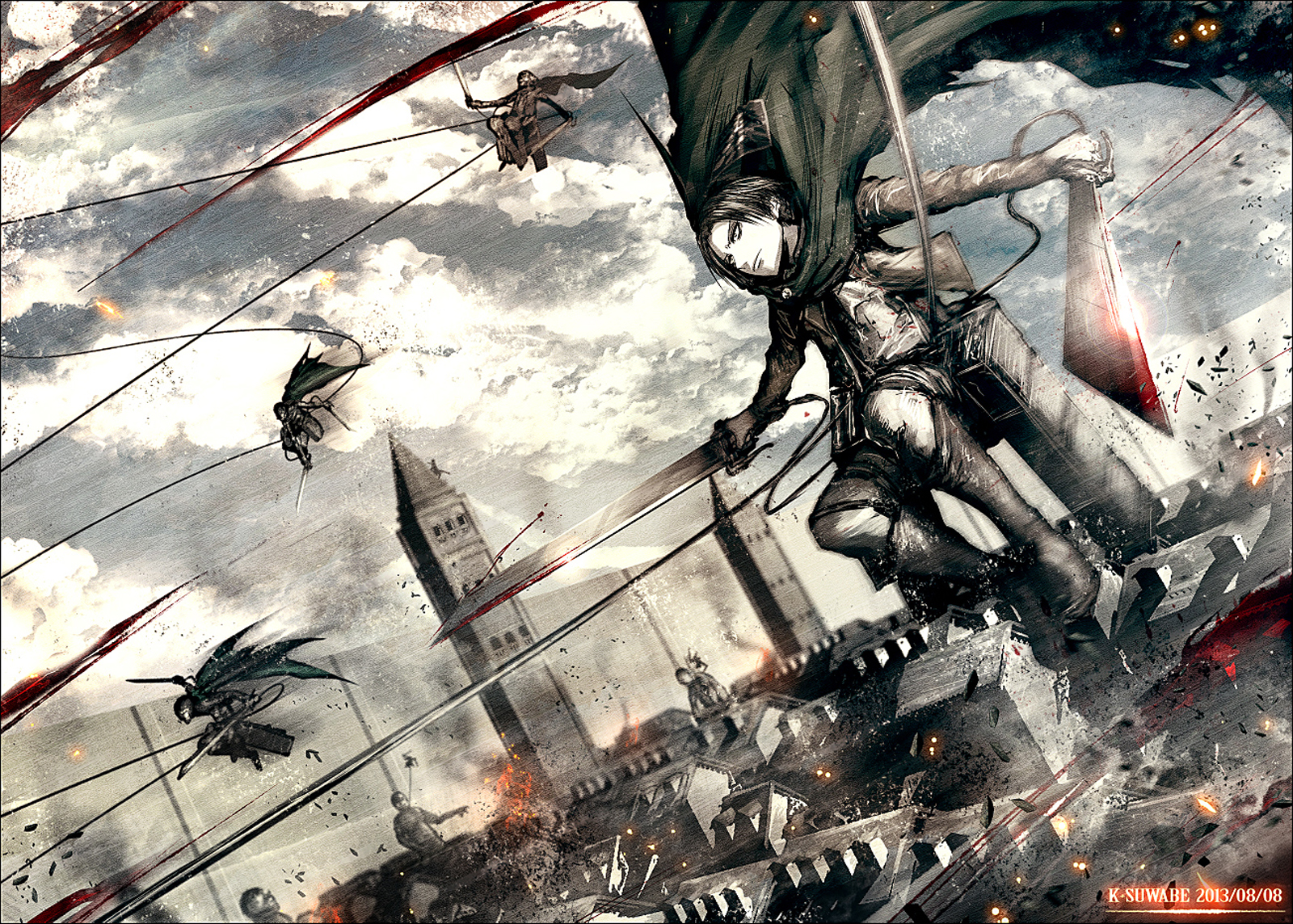 Detail Shingeki No Kyojin Hd Wallpaper Nomer 51