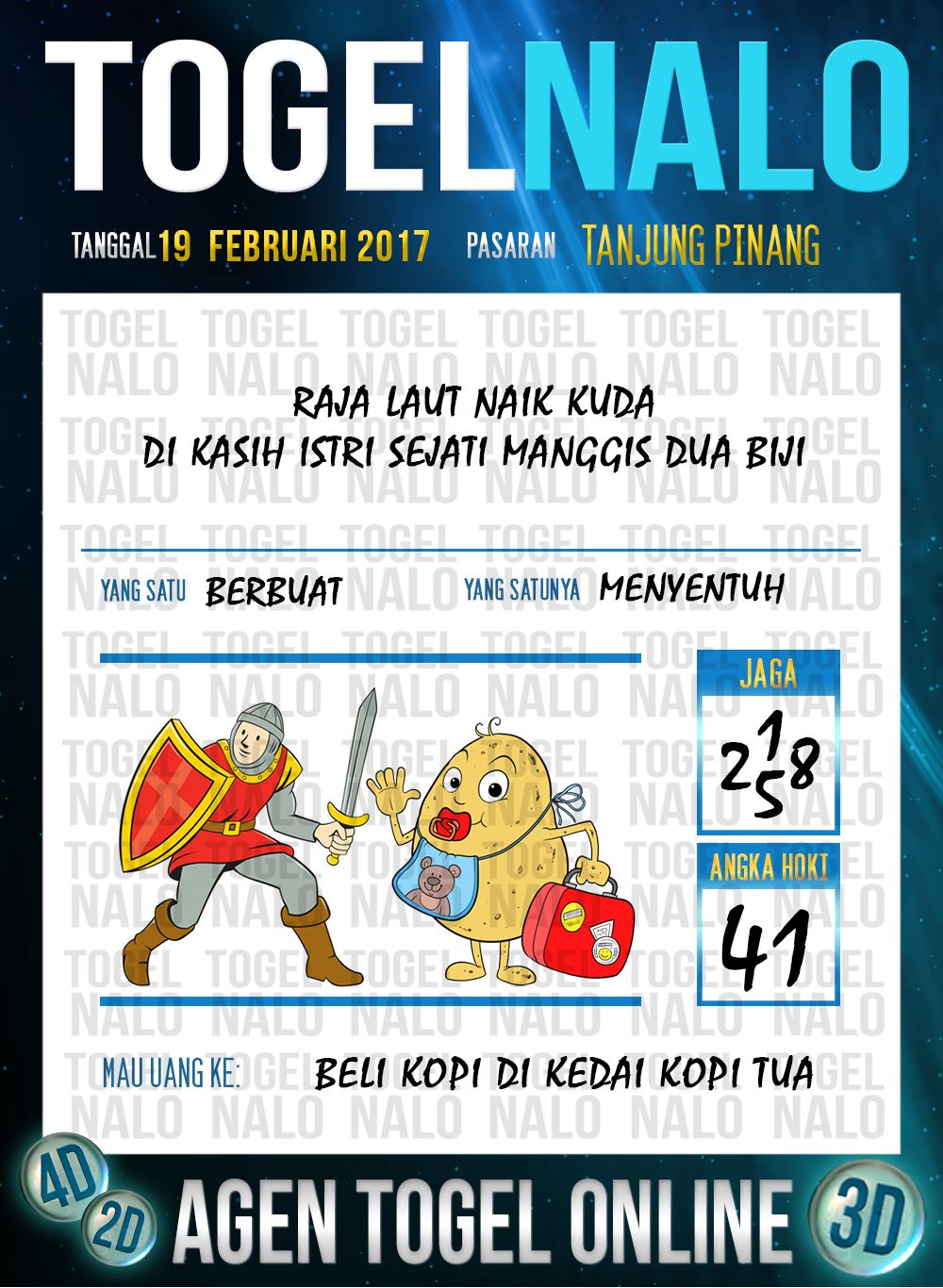Detail Shio Kuda Laut Nomer 29