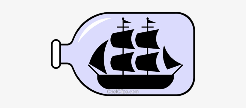 Detail Ship In A Bottle Clipart Nomer 13