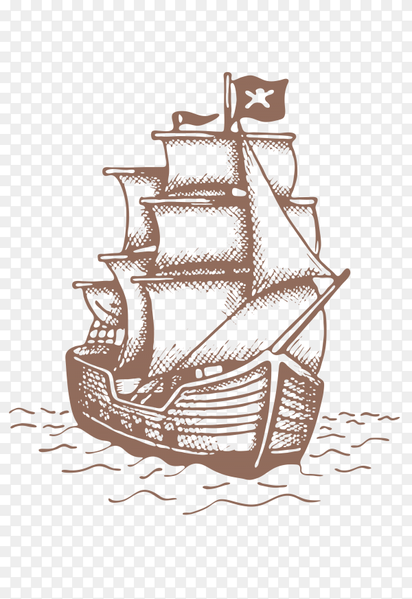 Detail Ship Transparent Background Nomer 3