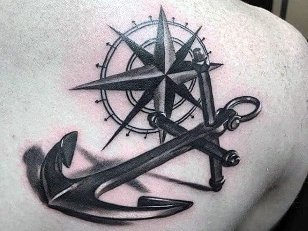 Detail Ship Wheel And Anchor Tattoo Meaning Nomer 13