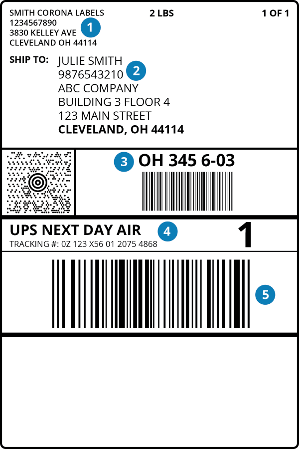 Detail Shipping Label Images Nomer 16
