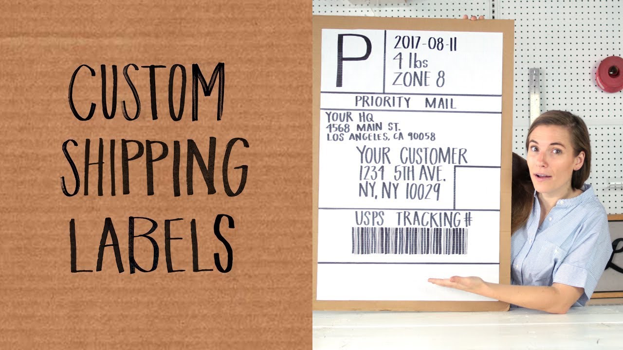 Detail Shipping Label Images Nomer 26