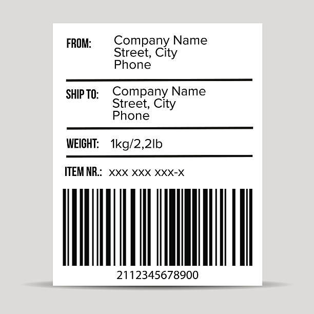 Detail Shipping Label Images Nomer 4