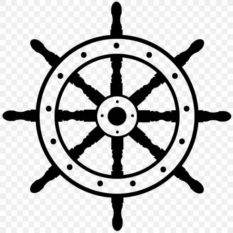 Detail Ships Wheel Clip Art Nomer 10
