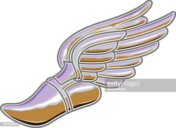 Detail Shoe With Wings Clipart Nomer 45