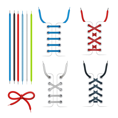 Detail Shoelaces Clipart Nomer 31