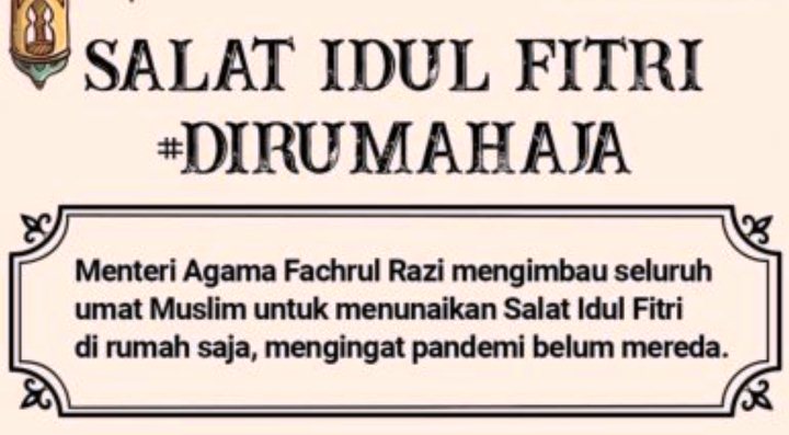 Detail Sholat Ied Di Rumah Nomer 49