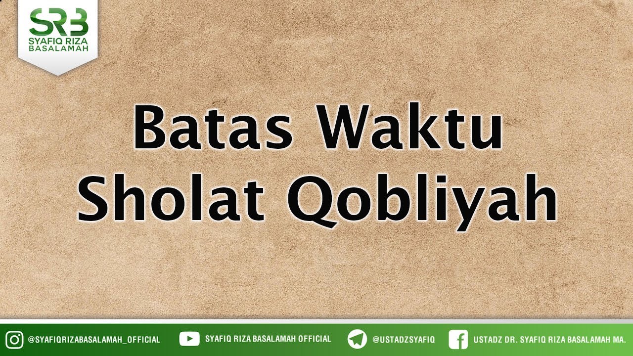 Detail Sholat Qobliyah Subuh Di Rumah Nomer 34