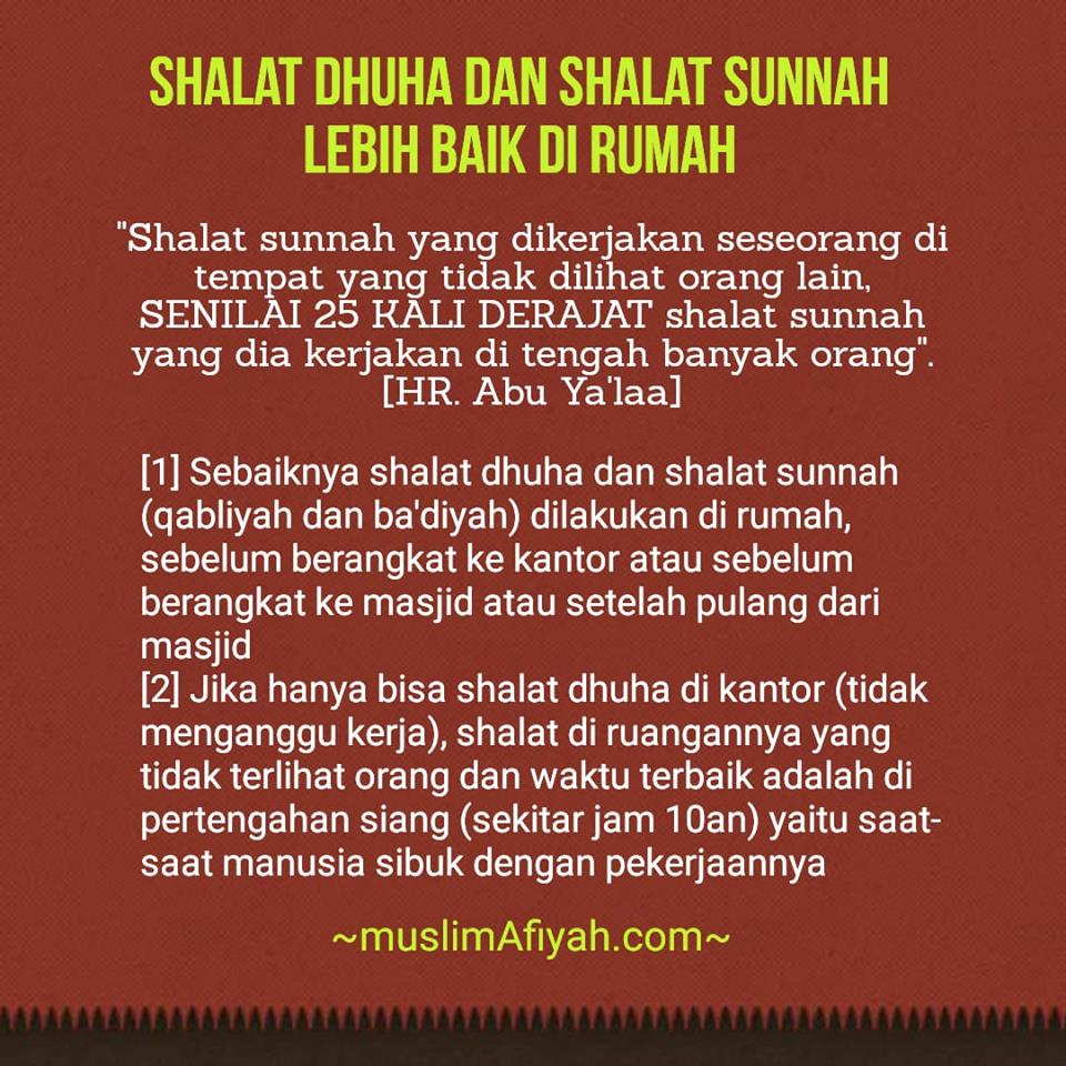 Detail Sholat Sunnah Di Rumah Nomer 4