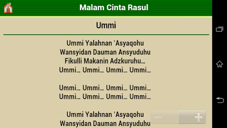 Detail Sholawat Cinta Rasul Nomer 52