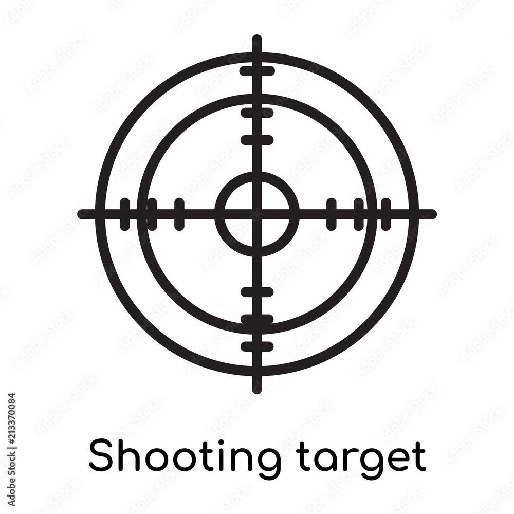 Detail Shooting Target Logo Nomer 27