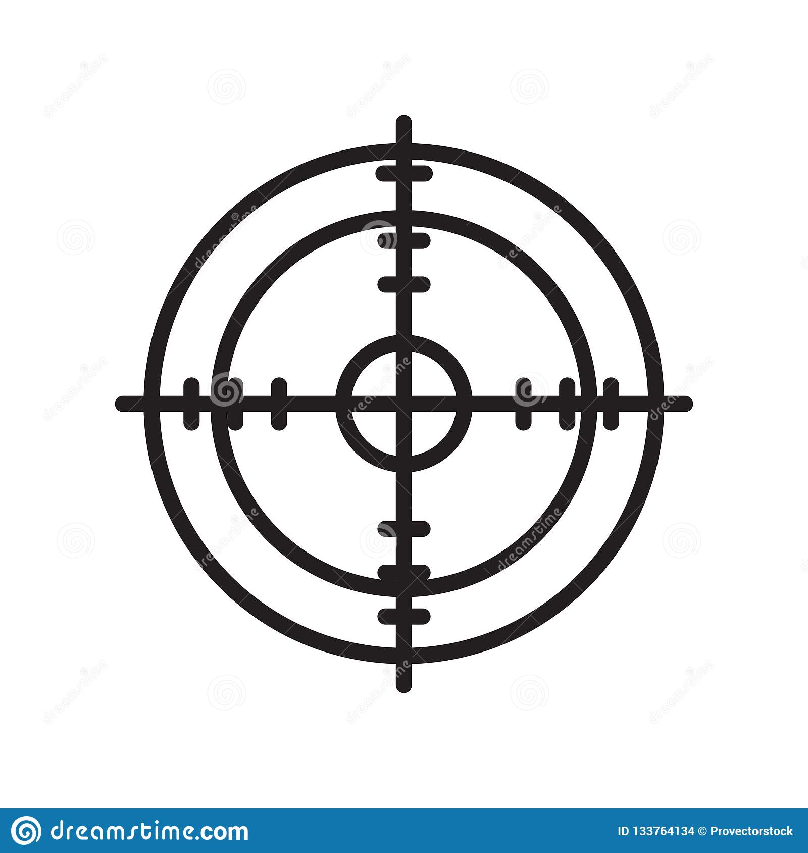 Detail Shooting Target Logo Nomer 9