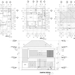 Detail Shop Drawing Gambar Kerja Potongan Restoran Nomer 16