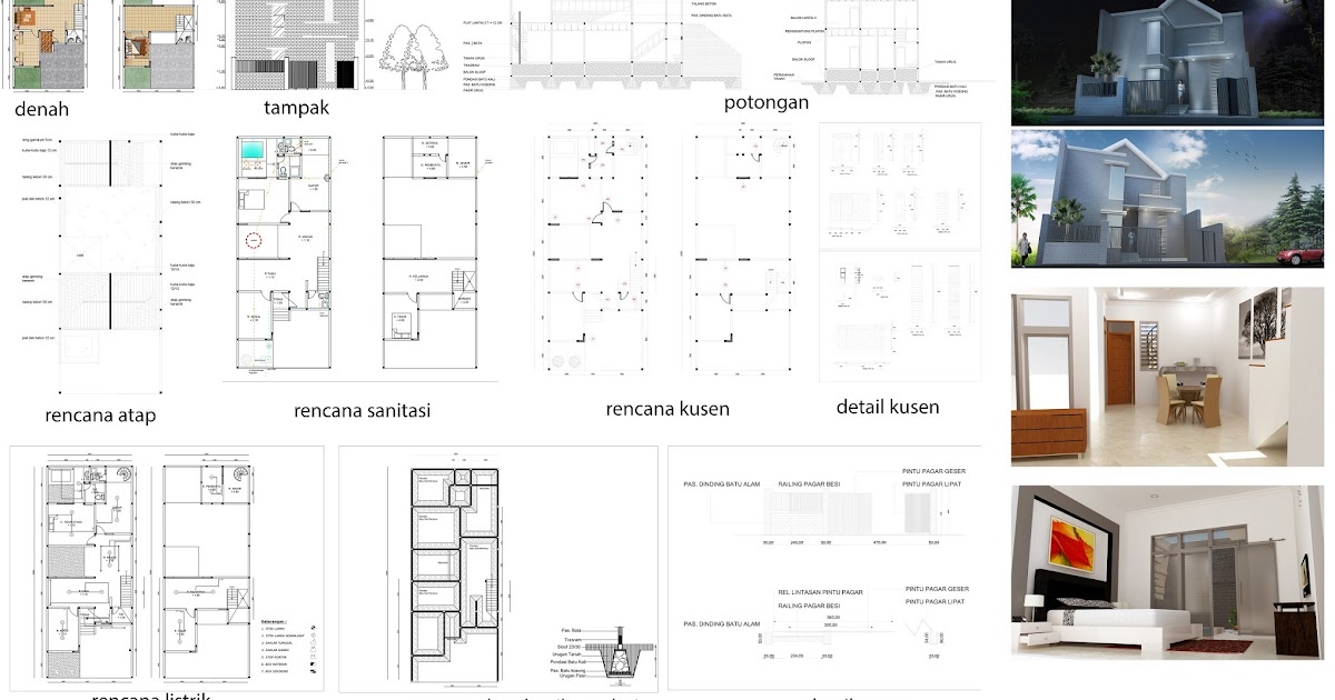 Detail Shop Drawing Gambar Kerja Potongan Restoran Nomer 19