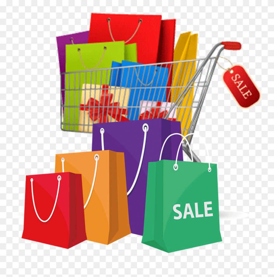 Detail Shopping Bag Clipart Transparent Nomer 27