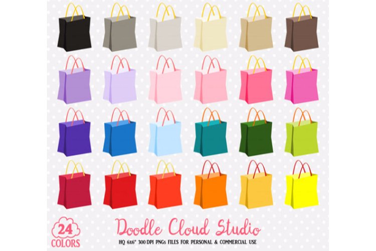 Detail Shopping Bag Clipart Transparent Nomer 34