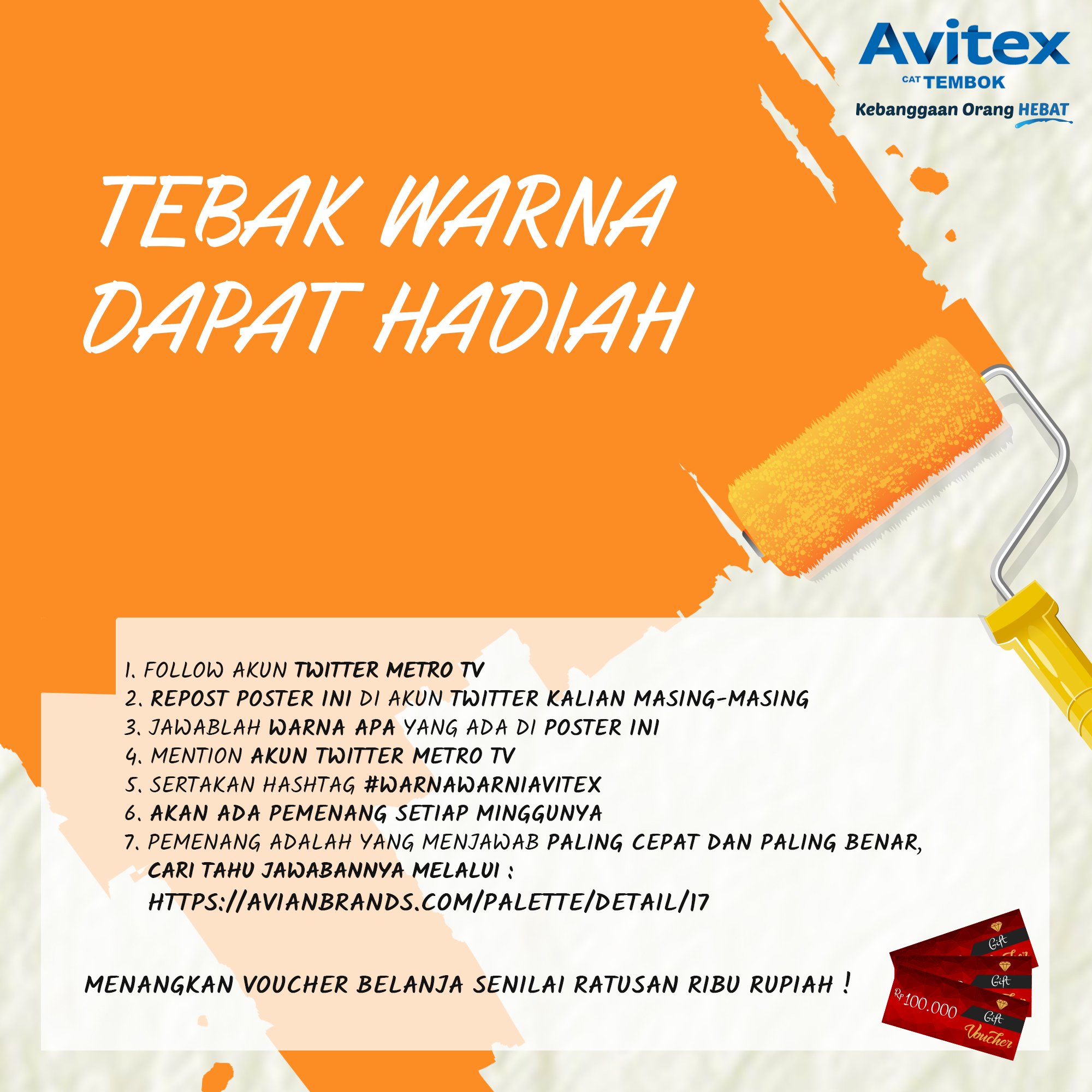 Detail Warna Cat Avitex 2017 Nomer 26