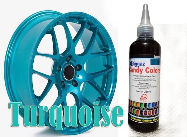 Detail Warna Cat Biru Candy Nomer 34