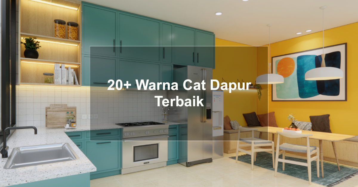 Detail Warna Cat Dapur Sederhana Nomer 13