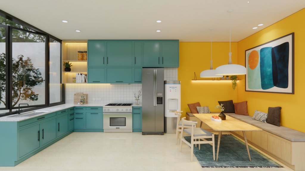 Detail Warna Cat Dapur Sederhana Nomer 31