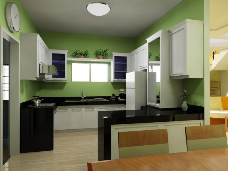 Detail Warna Cat Dapur Sederhana Nomer 5