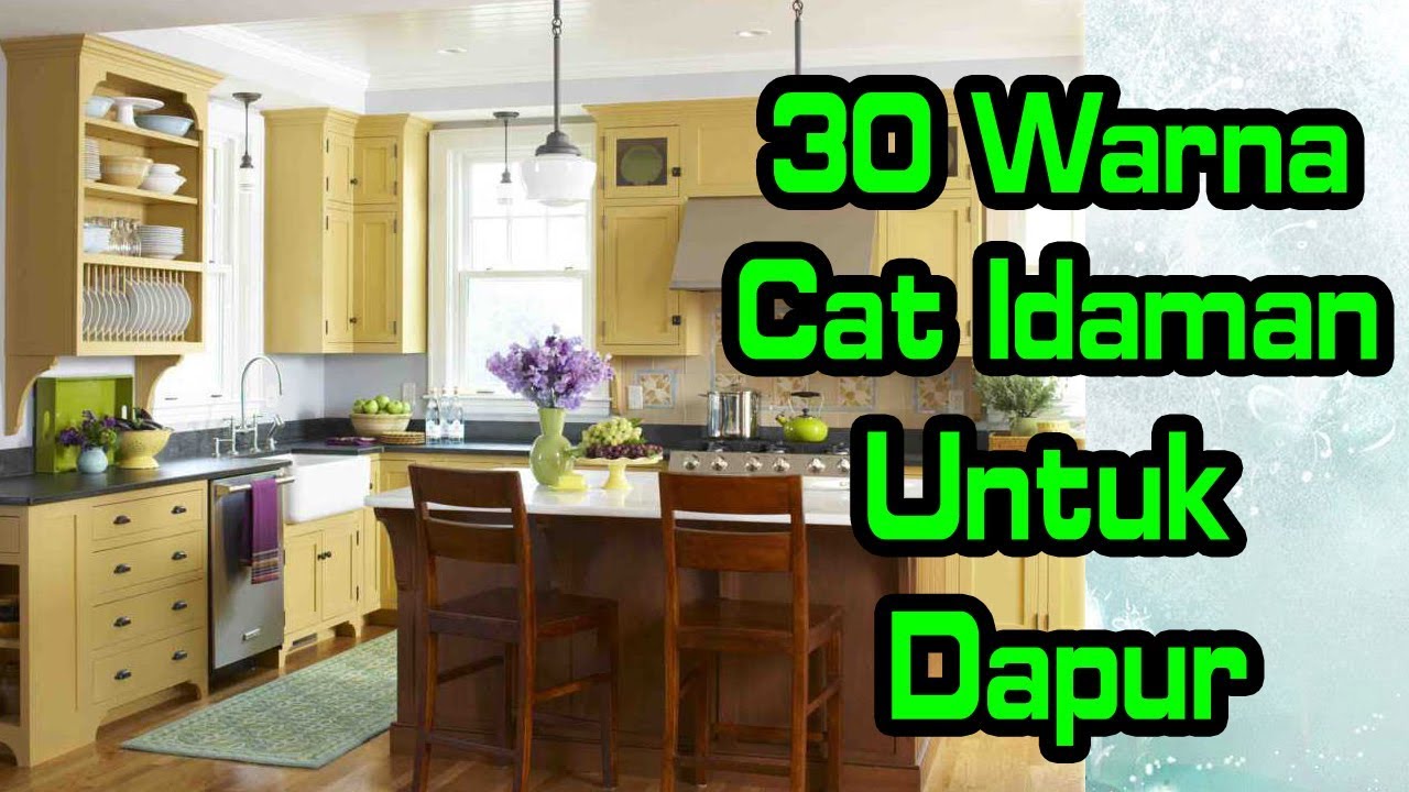 Detail Warna Cat Dapur Sederhana Nomer 51