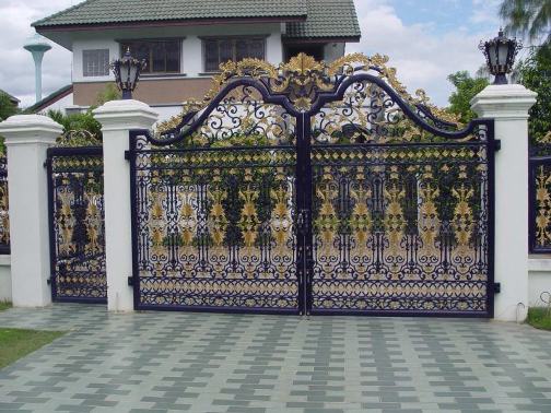 Detail Warna Cat Gerbang Rumah Nomer 21