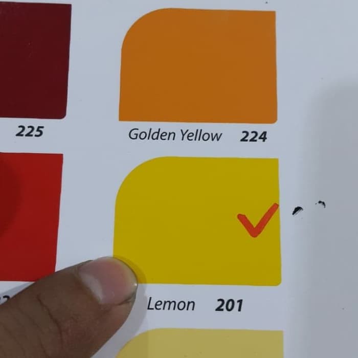 Detail Warna Cat Kuning Lemon Nomer 3