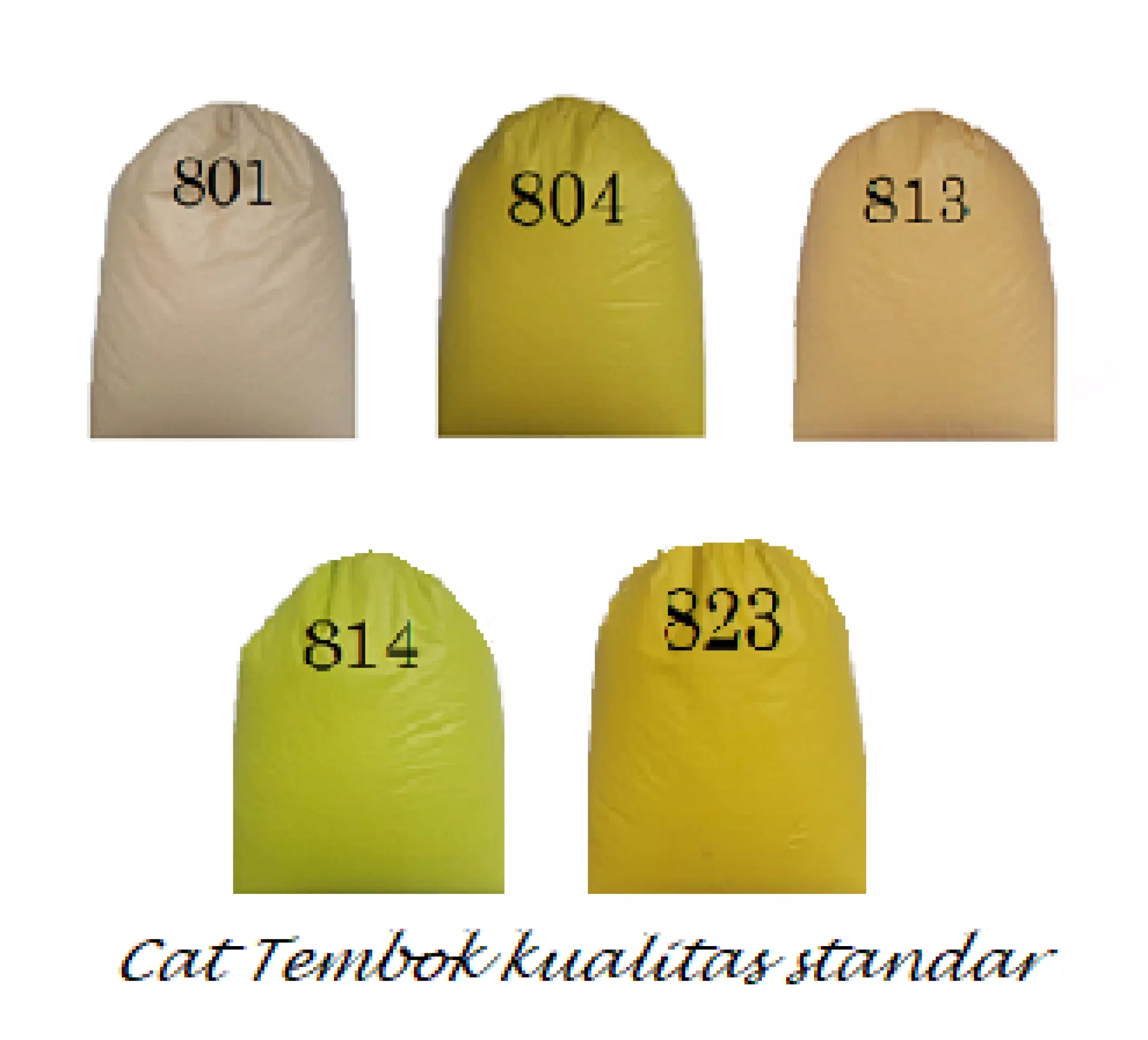 Detail Warna Cat Lemon Yellow Nomer 45