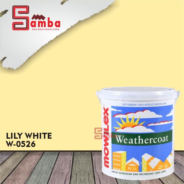 Detail Warna Cat Lily White Nomer 21