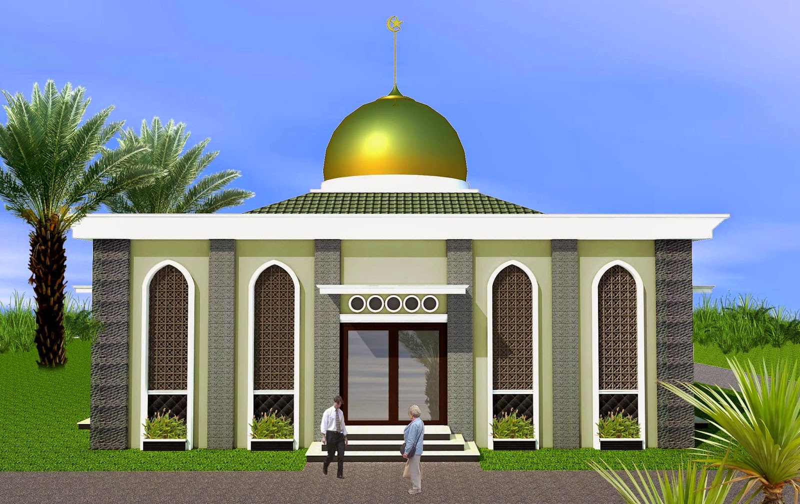 Detail Warna Cat Masjid Sederhana Nomer 16