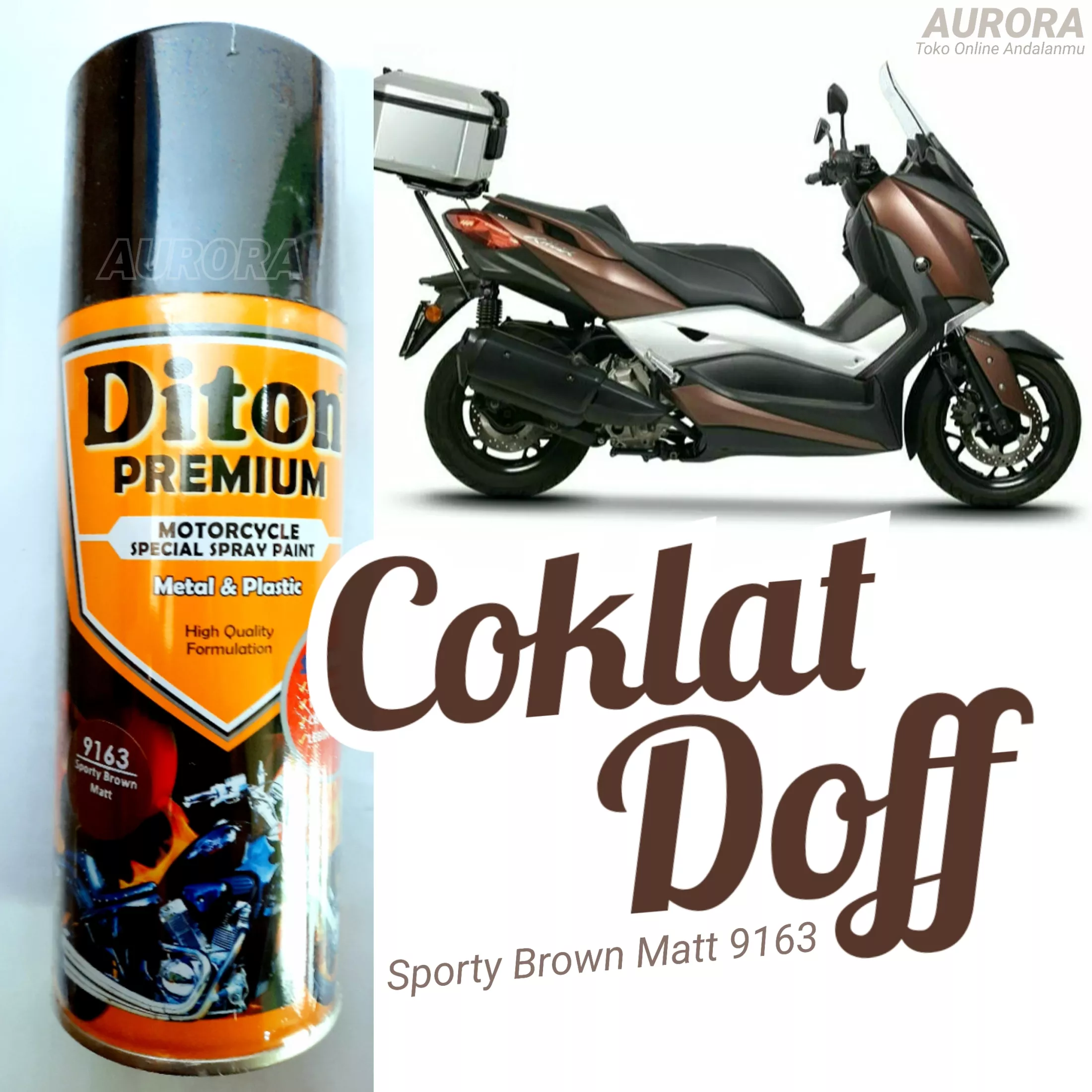 Detail Warna Cat Motor Coklat Metalik Nomer 18