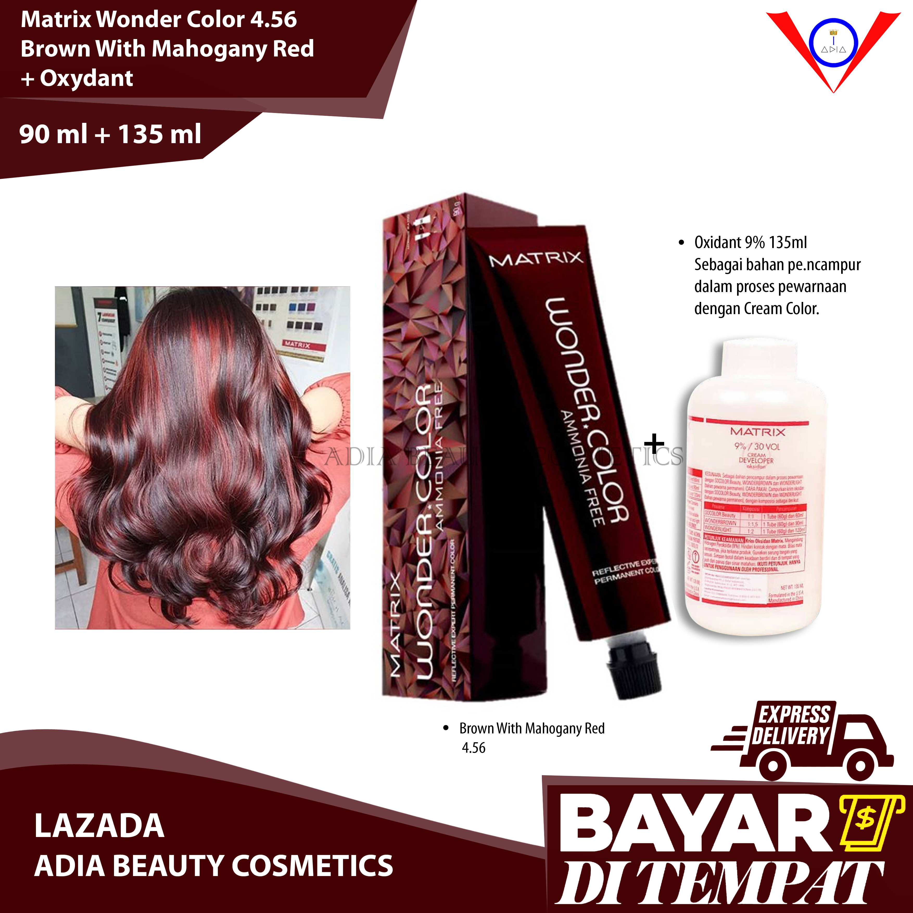 Detail Warna Cat Rambut Mahogany Nomer 18