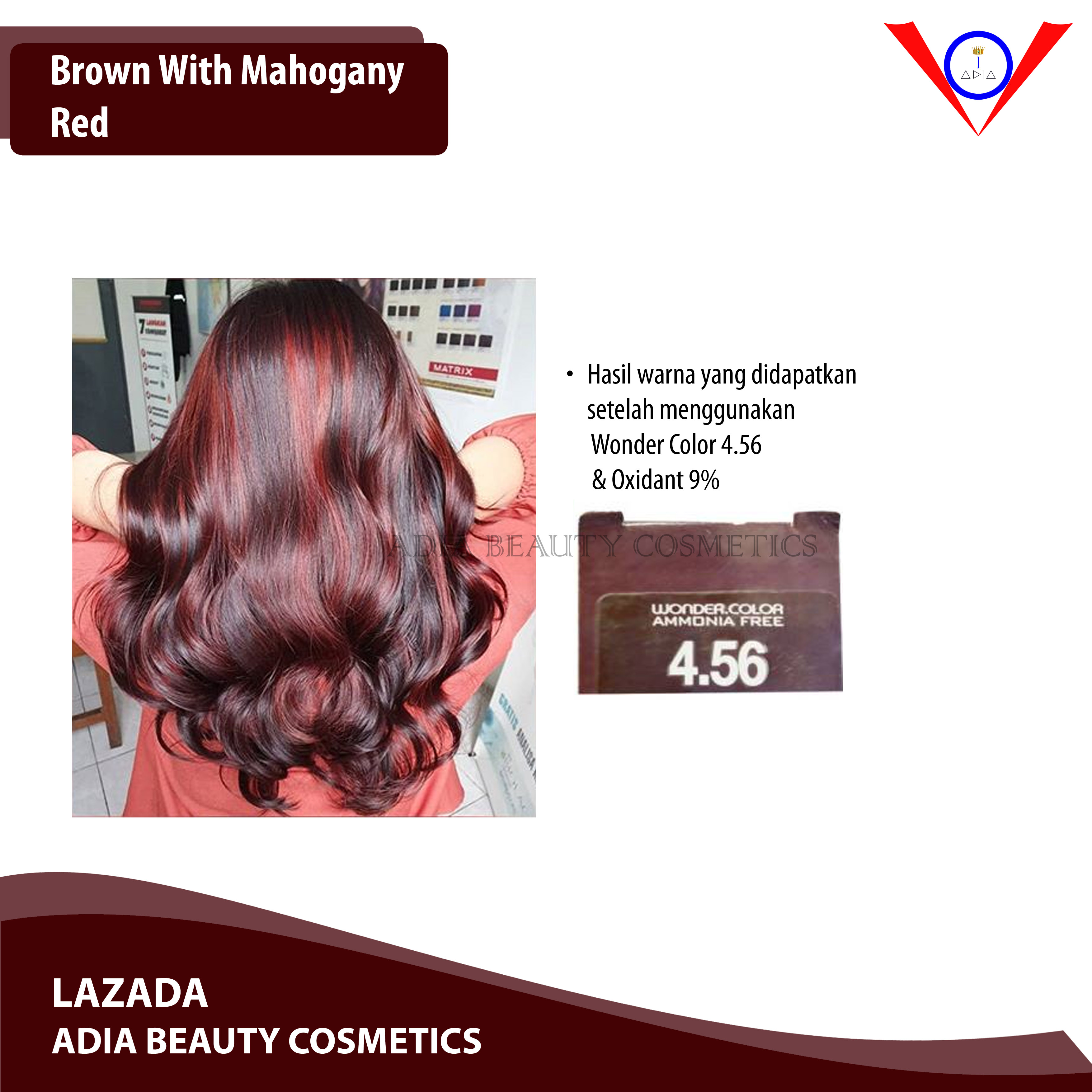 Detail Warna Cat Rambut Mahogany Nomer 24