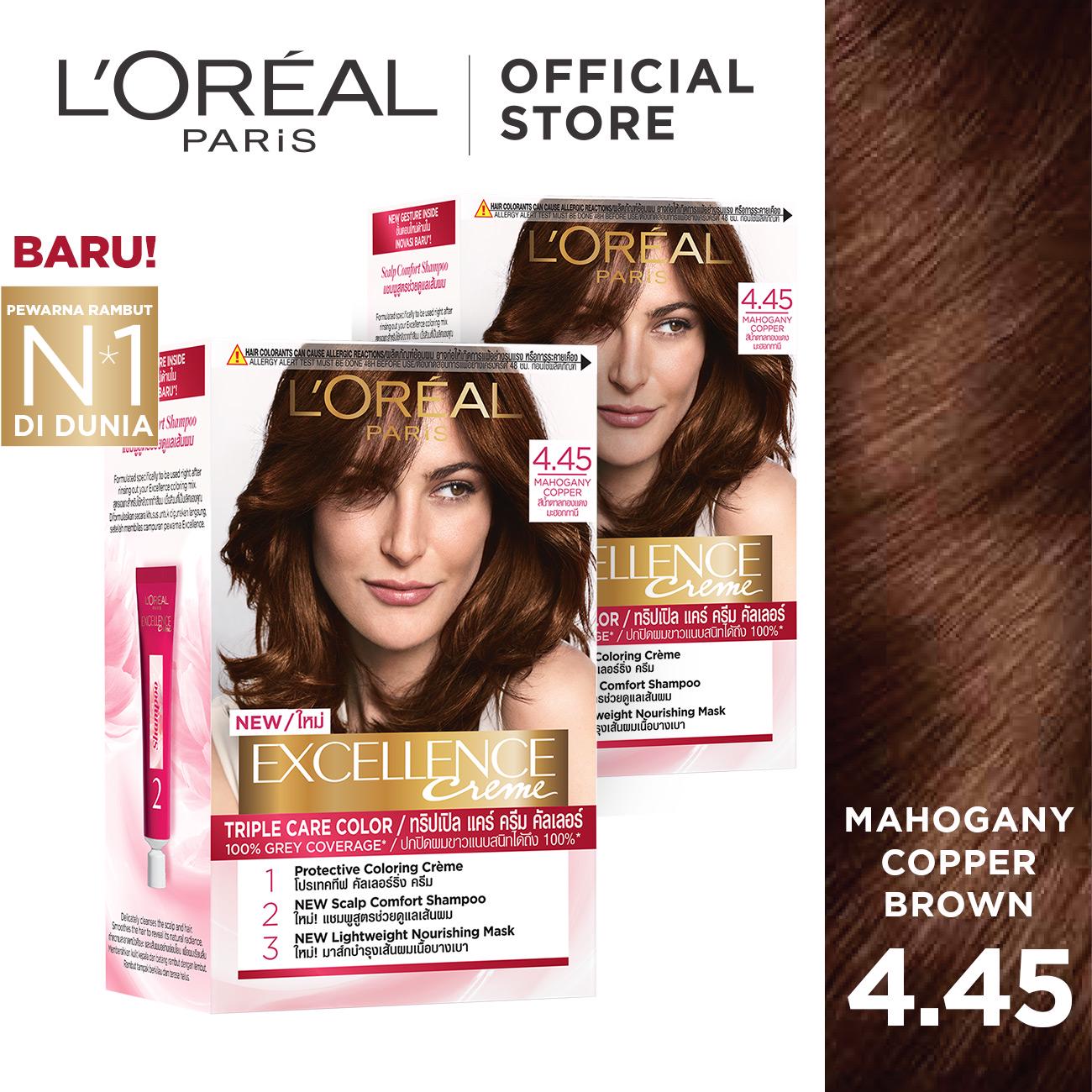 Detail Warna Cat Rambut Mahogany Nomer 37