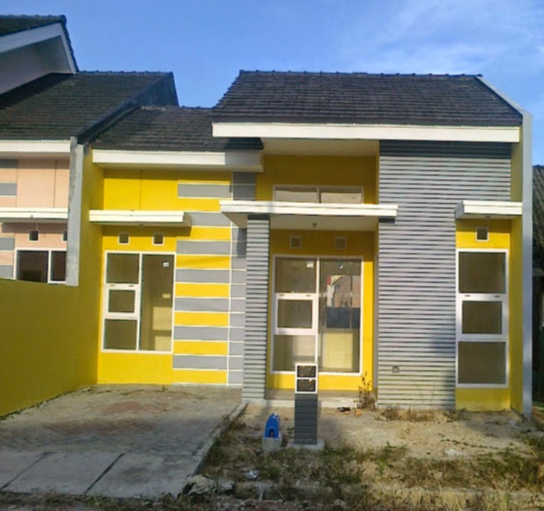 Detail Warna Cat Rumah Abu Abu Kombinasi Kuning Nomer 4