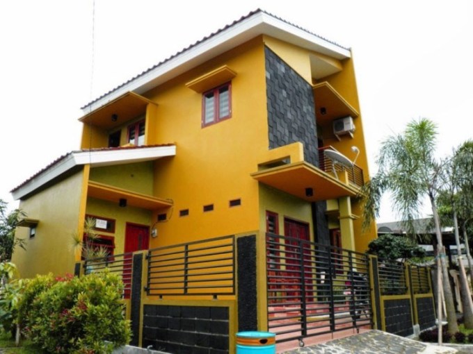 Detail Warna Cat Rumah Kuning Coklat Nomer 9