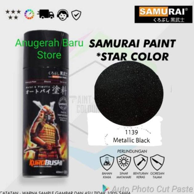 Detail Warna Cat Samurai Nomer 55