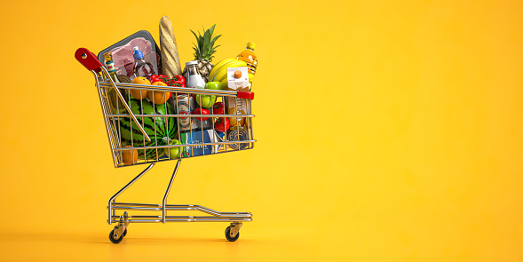 Shopping Cart Background - KibrisPDR