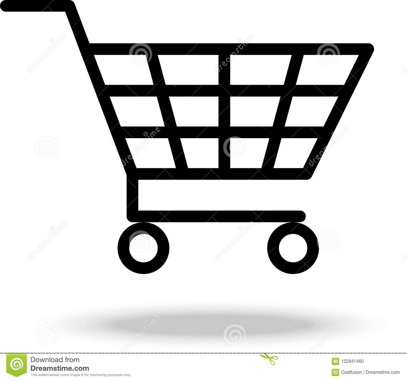 Detail Shopping Cart Vector Nomer 16