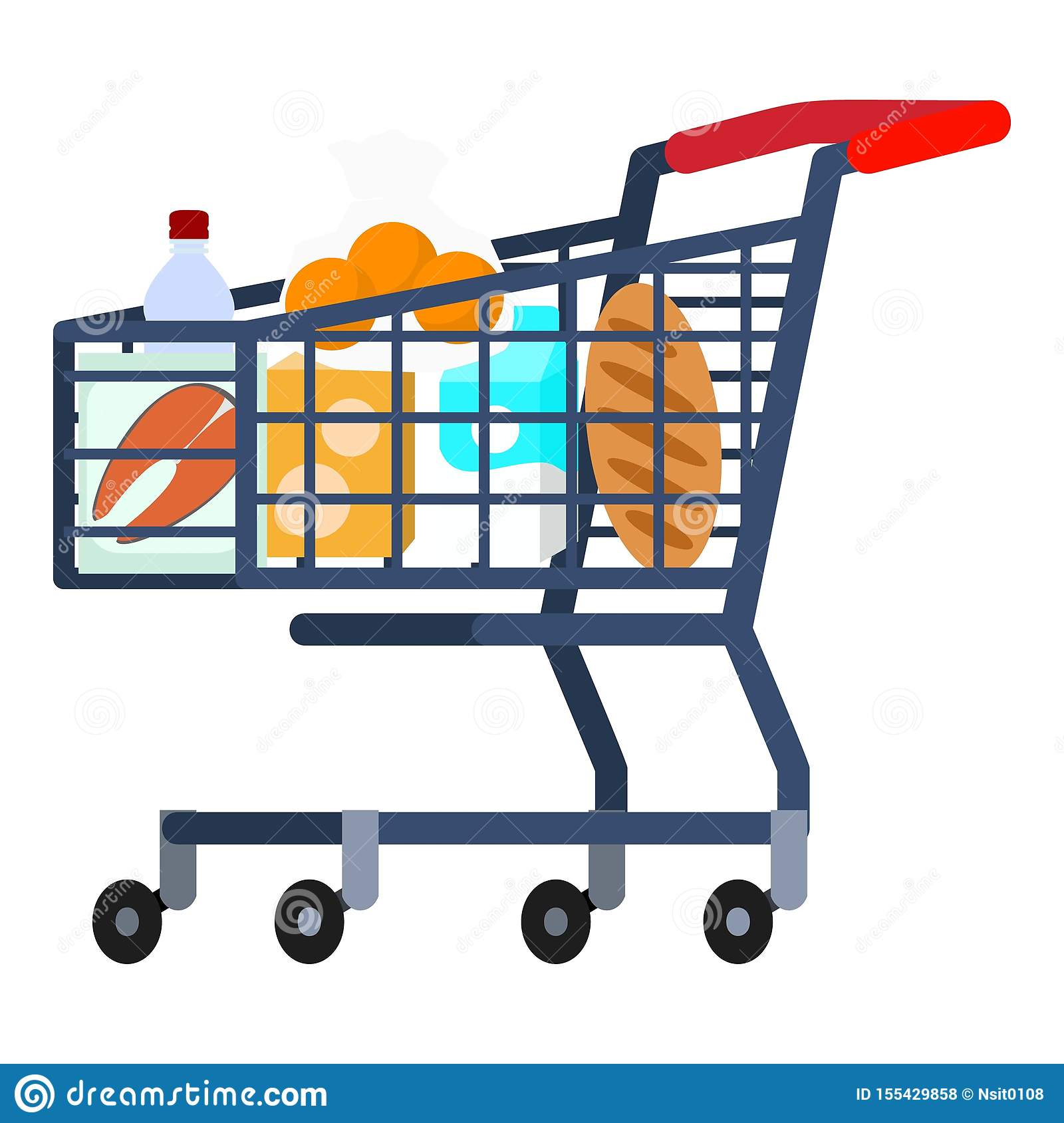 Detail Shopping Cart Vector Nomer 44
