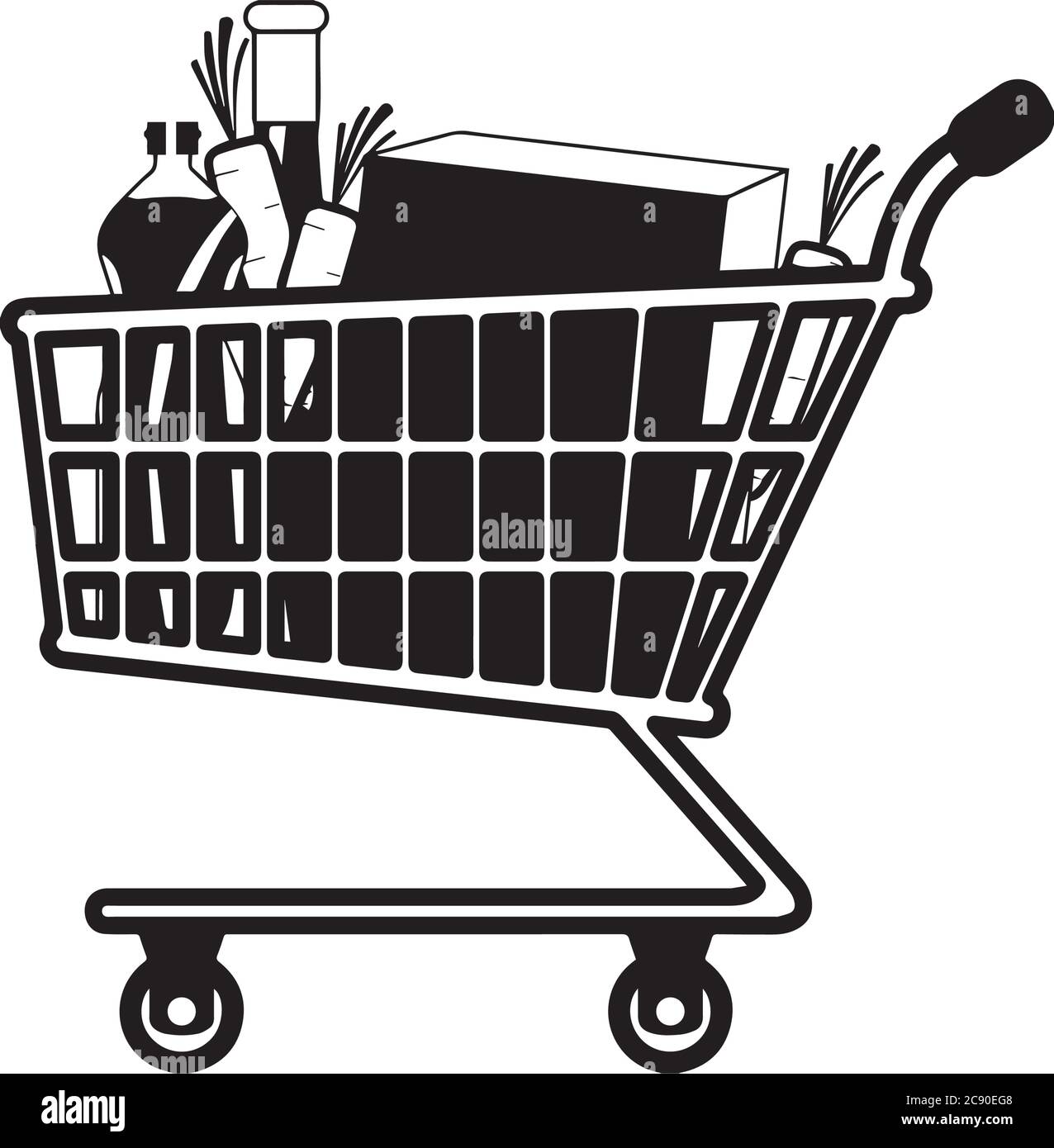 Detail Shopping Cart Vector Nomer 57