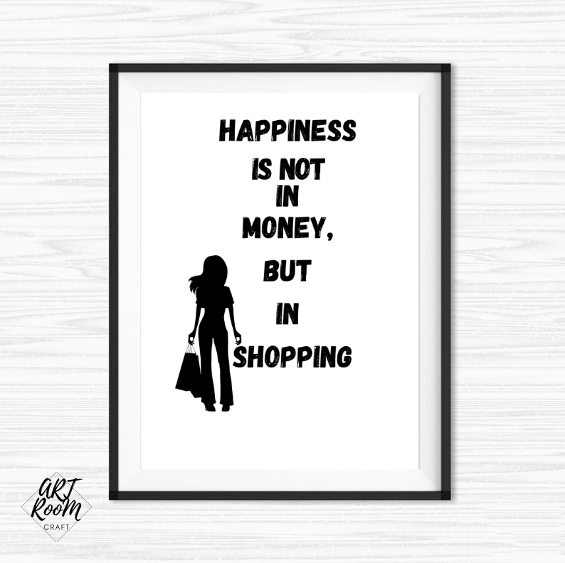 Detail Shopping Is Happiness Quotes Nomer 35