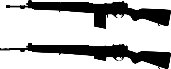 Detail Shotgun Silhouette Clip Art Nomer 24