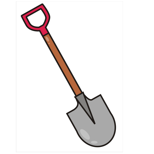 Detail Shovel Clipart Nomer 2