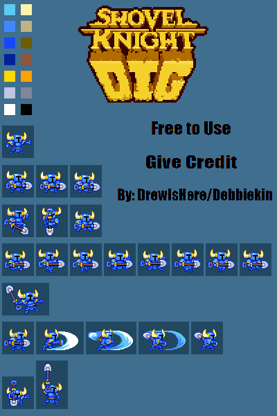 Detail Shovel Knight Sprite Png Nomer 28