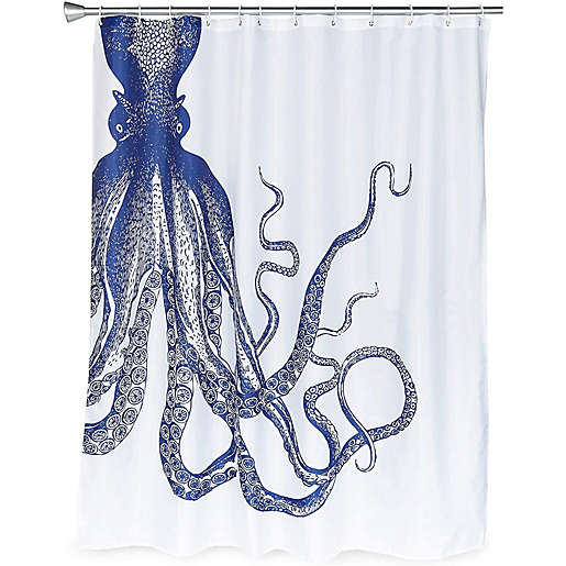 Detail Shower Curtains Octopus Nomer 13